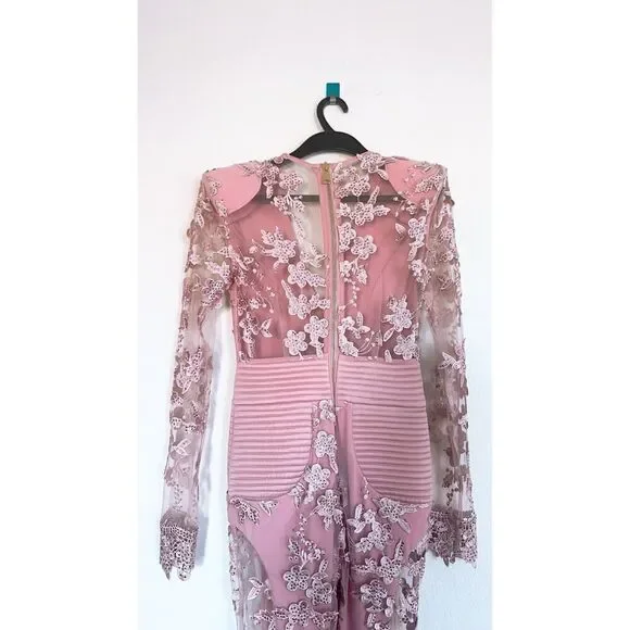 Zhivago THE BLACK PARADE JUMPSUIT pink US8 - Picture 7 of 9